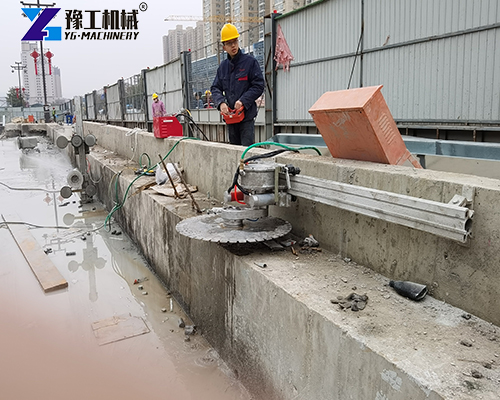 diamond wire saw for concrete application