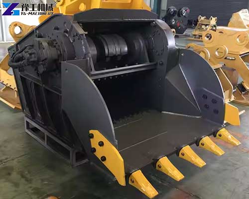 YG excavator rock crusher buckets YG excavator rock crusher buckets