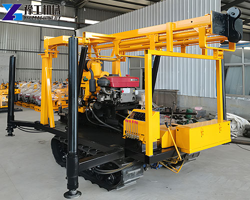 crawler water well drilling rig