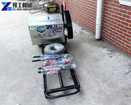 electric portable diamond wire electric portable diamond wire