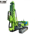 solar piling machine