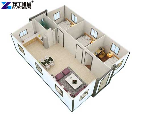 expandable modular homes 3 bedrooms layout