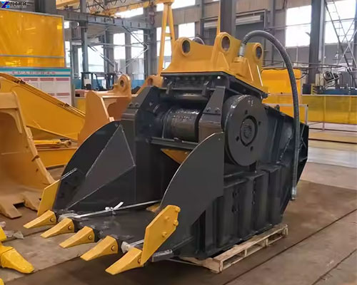 customized rock crusher bucket for excavator customized rock crusher bucket for excavator