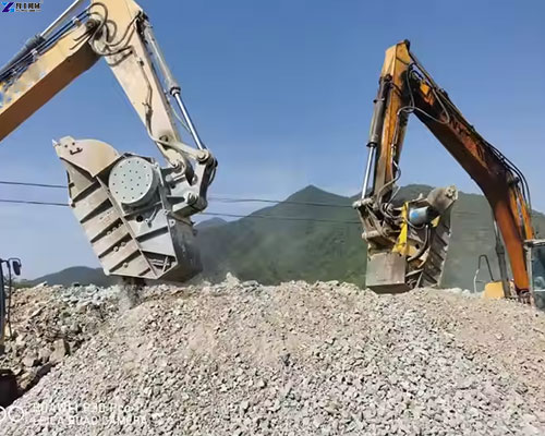 excavator rock crusher bucket usage excavator rock crusher bucket usage