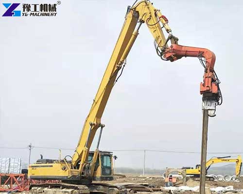 YG excavator pile driver YG excavator pile driver