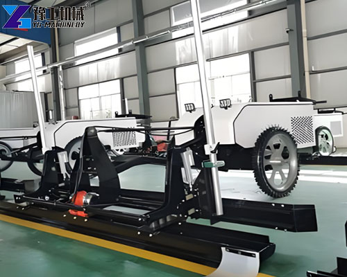 YG's concrete screeding equipment