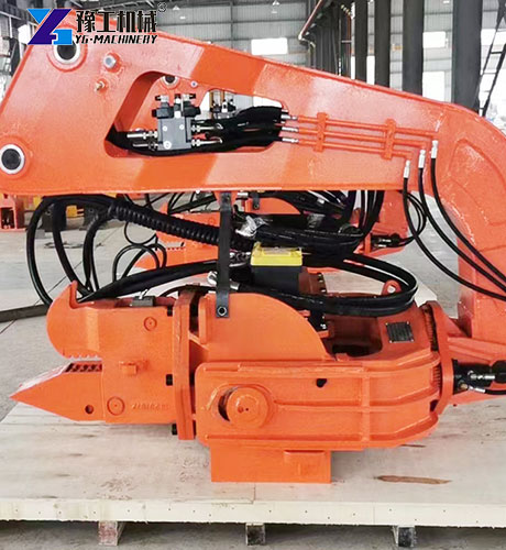 excavator mounted pile driver excavator mounted pile driver