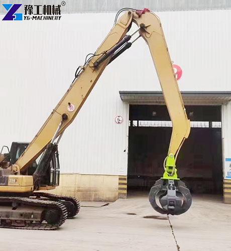 hydraulic grab bucket application