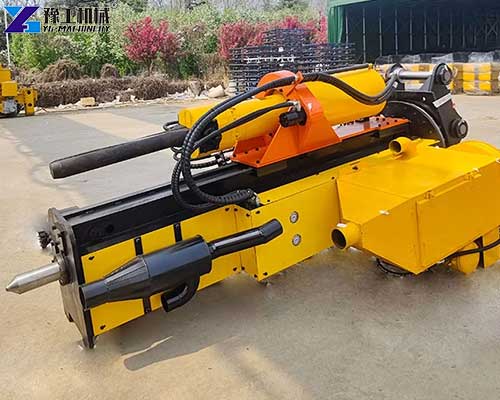 hydraulic rock drill and splitter