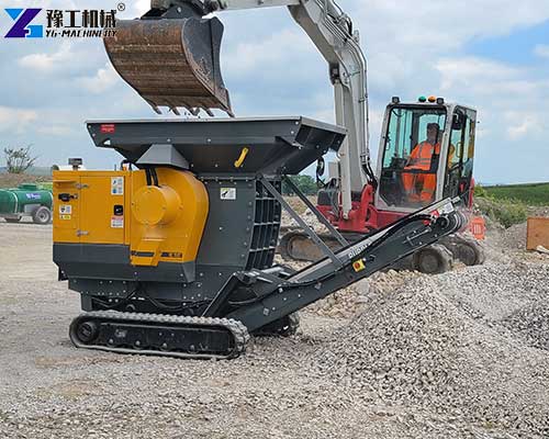 portable rock crusher for sale application