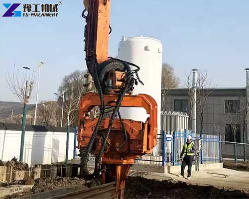 sheet pile driver for excavator sheet pile driver for excavator