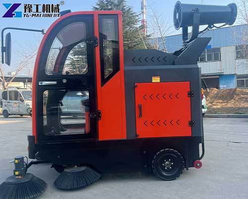electric street sweeper