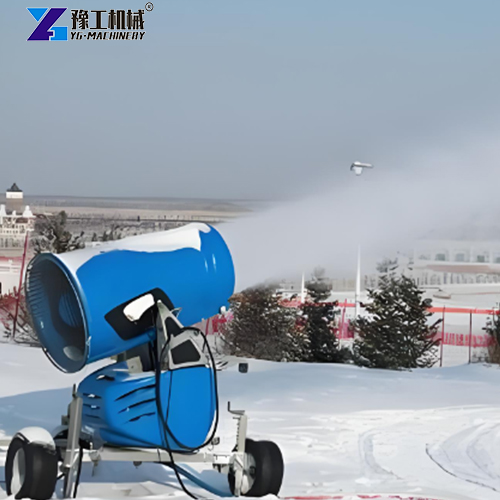 real snow making machine