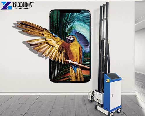 3D wall printer machine 3D wall printer machine