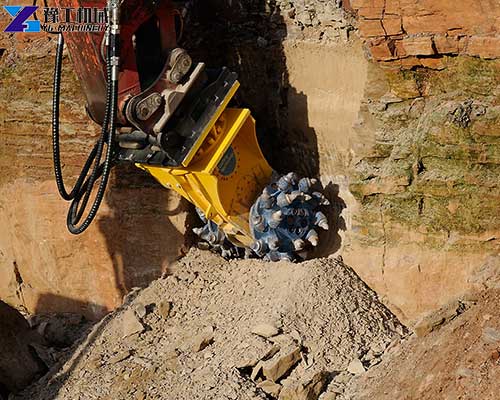 drum cutter attachment for excavator application drum cutter attachment for excavator application