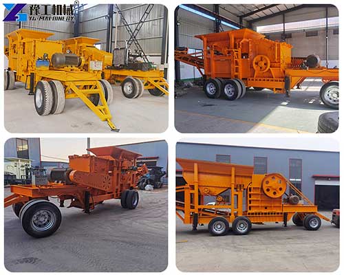 YG portable crusher machine YG portable crusher machine