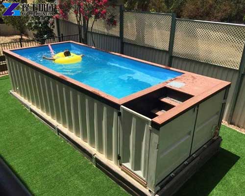 cargo container swimming pool