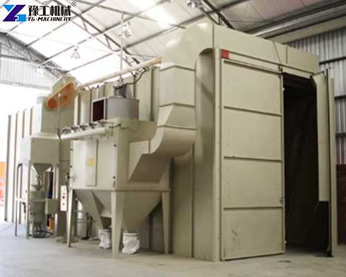 large sandblasting booth large sandblasting booth