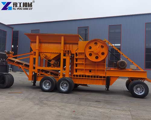 mobile stone crusher mobile stone crusher