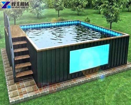 portable container swimming pool