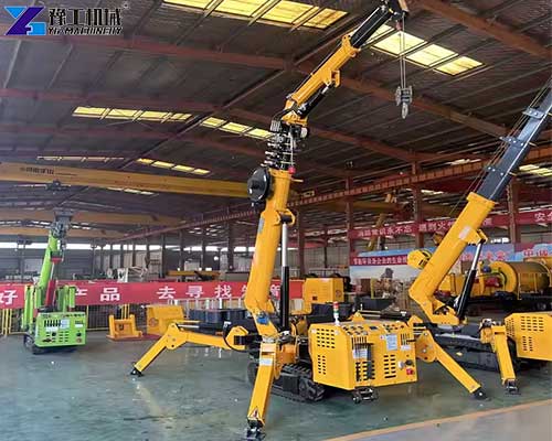 powerful spider crane