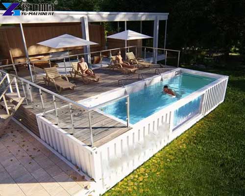 swimming pool container for sale