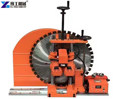 YG track mounted concrete wall saw YG track mounted concrete wall saw