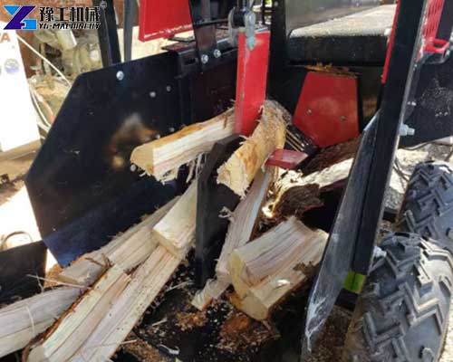 log cutting and splitting machine log cutting and splitting machine