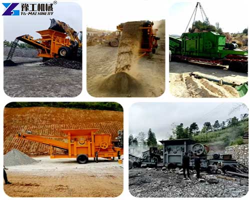 mini stone crusher on working mini stone crusher on working