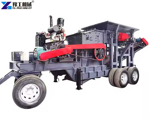 mobile crushing station mobile crushing station