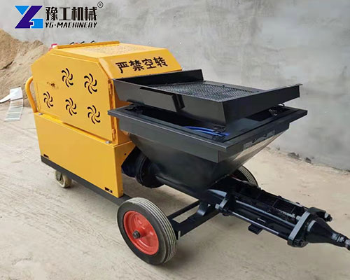 mortar spraying machine