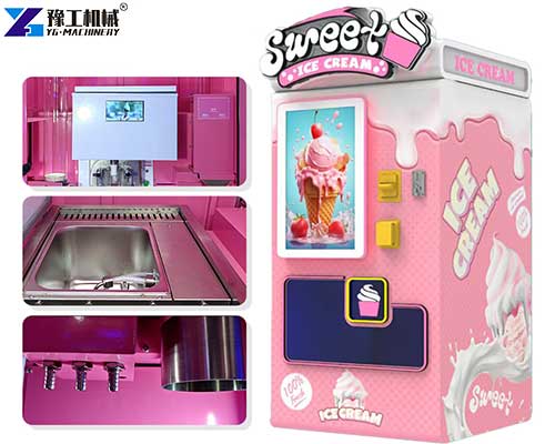 YG ice cream vending machine YG ice cream vending machine