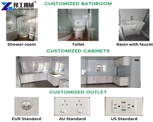 customized bathroom cabinet and outlet