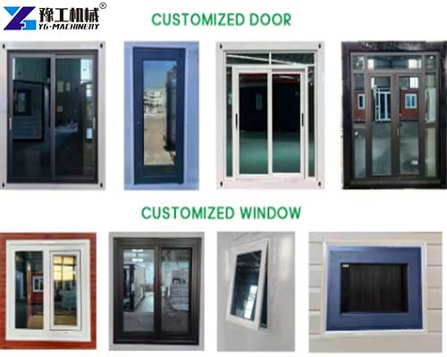 customized door and window
