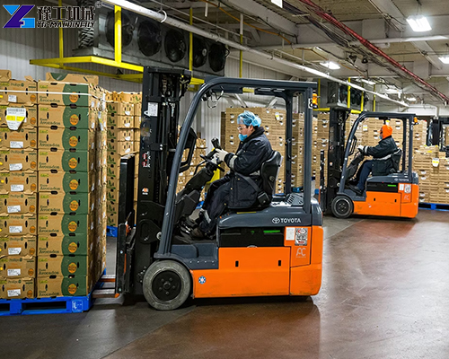 electric stacker forklift application electric stacker forklift application