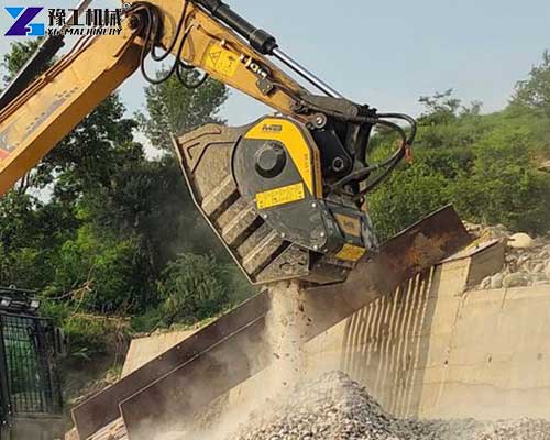 excavator crusher bucket excavator crusher bucket