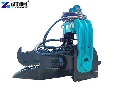 excavator pile driver attachment from YG