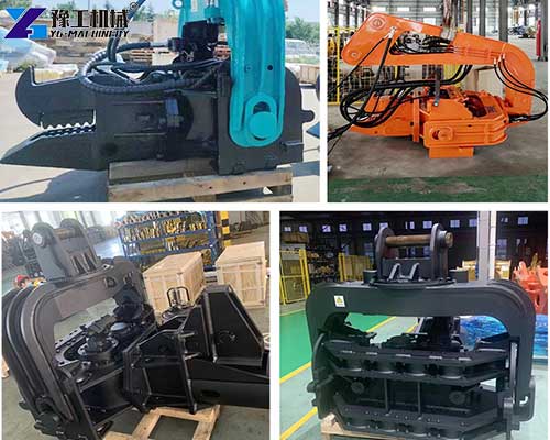 excavator pile driver attachments