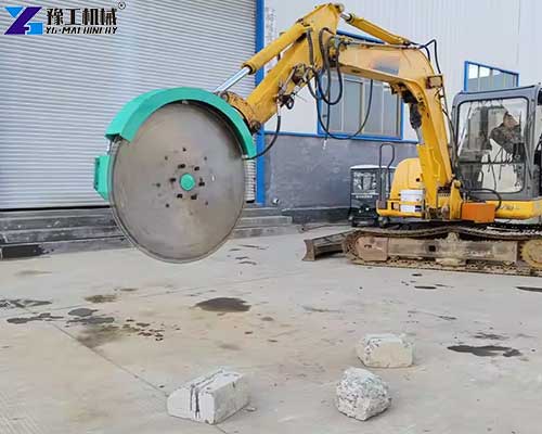 excavator rock saw attachment excavator rock saw attachment