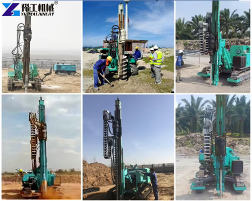 helical pile machine helical pile machine