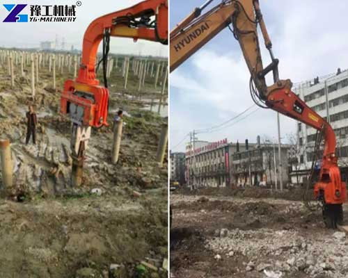 high frequency pile driver application high frequency pile driver application