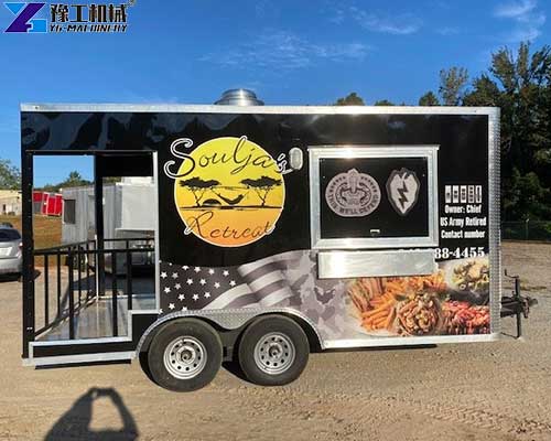 kitchen BBQ food trailers