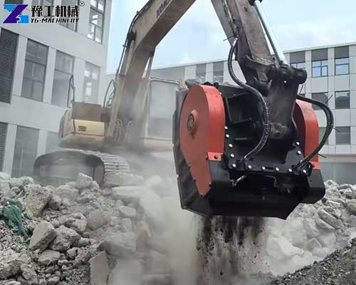 mini excavator crusher bucket mini excavator crusher bucket