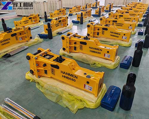 mini excavator hydraulic hammer