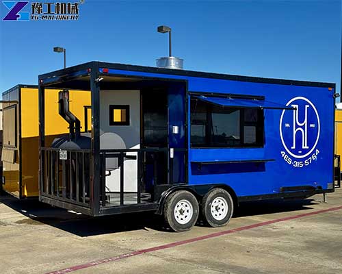 mobile barbecue dining car