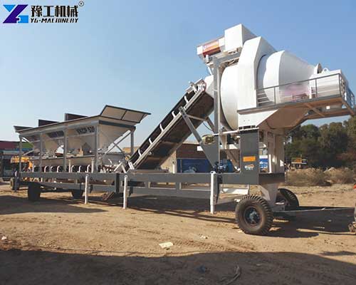 mobile concrete plant