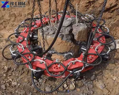 pile breaking machine
