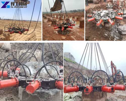 pile breaking machines