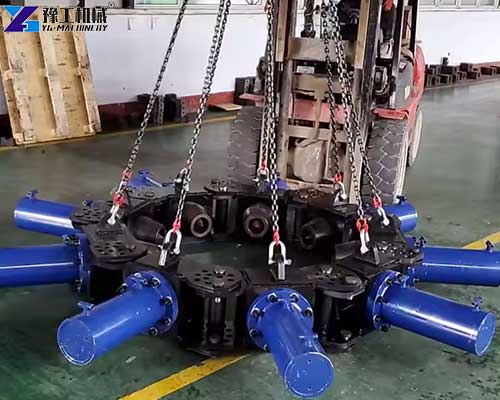 pile head breaking machine from YG