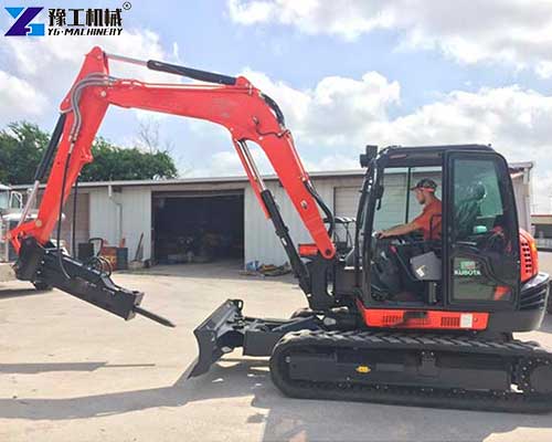 portable excavator breaker attachment
